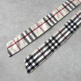 バーバリー ノバチェック 半袖 シャツ ワンピース アイボリー - NEWSED