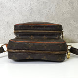 ルイ・ヴィトン モノグラム アマゾン レザー ショルダーバッグ ブラウン - NEWSED