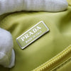 プラダ ポコノ テスート ナイロン ミニバッグ ハンドバッグ ポーチ ライムグリーン
