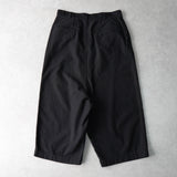 コム デ ギャルソン コットン ハーフパンツ ブラック - NEWSED