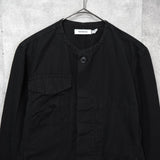ノンネイティブ ノーカラージャケット ブラックメンズ - NEWSED