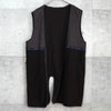 Givenchy logo embroidered liner vest and navy coat