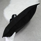 プラダ ポコノ テスート ナイロン トートバッグ トライアングルロゴ ブラック - NEWSED