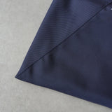 エムエムシックス メゾン マルジェラ ナイロン ジャパニーズバッグ スモール トートバッグ ハンドバッグ ネイビー - NEWSED