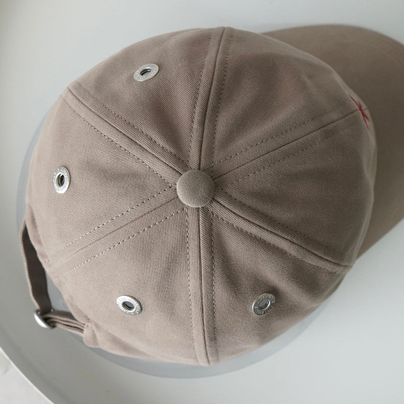 アミパリ アミ パリス ハートロゴ キャップ ベージュ 保存袋付き - NEWSED