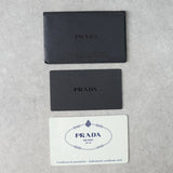 プラダ ポコノ テスート ナイロン レザー トートバッグ ブラック ギャランティーカード付き - NEWSED