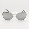 Chanel mirrored sunglasses in silver
