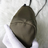 エムエムシックス メゾン マルジェラ ナイロン ジャパニーズバッグ ショルダーバッグ クロスボディ カーキ / オレンジ - NEWSED