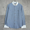 ヴィヴィアン ウエストウッド オーブ 長袖シャツ クレリックシャツ ブルー