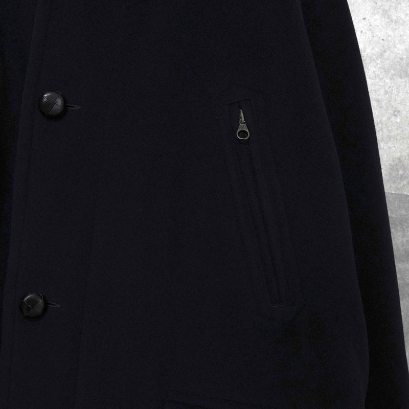 ヴァレンティノ ヴィンテージ ウール ミドルコート ブラック - NEWSED