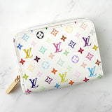 ヴィトン モノグラム マルチカラー ジッピー・コインパース ブロン・リッチ コンパクトウォレット 箱付き - NEWSED