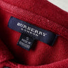 Burberry London 波尔多红马标志刺绣短袖 Polo 衫