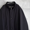 Burberry London Stand Collar Faux Layered Long Coat in Nova Check Pattern with Quilted Vest Liner in Black