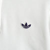 阿迪达斯三叶草标志短袖 Polo 衫（白色）