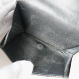 バレンシアガ エブリデイ レザー 三つ折り財布 コンパクトウォレット ブラック - NEWSED