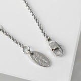 ヴィヴィアン ウエストウッド オーブロゴ シルバー ネックレス 箱付き - NEWSED