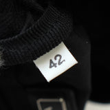 プラダ テスートナイロン / レザー 三角プレート ポーチ ブラック - NEWSED