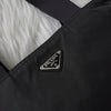 Prada Pocono Tessuto 黑色三角形标志尼龙托特包