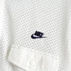 Nike 徽标刺绣短袖 Polo 衫（白色）