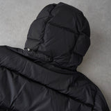 ポロ ラルフローレン ロゴ 刺繍 ダウンジャケット スモールポニー ブラック - NEWSED