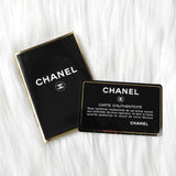 シャネル ロゴ キャビアスキン チェーン ショルダーバッグ ブラック - NEWSED