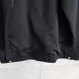 バーバリー フーデッド コート 撥水性 ノバチェック裏地 フード取り外し可能 ホースロゴボタン ブラック - NEWSED