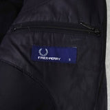 フレッドペリー ロゴ ダウンジャケット ブラック - NEWSED