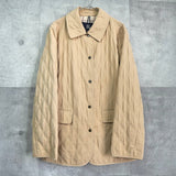 バーバリー キルティングジャケット ベージュ | ブランド古着を扱う