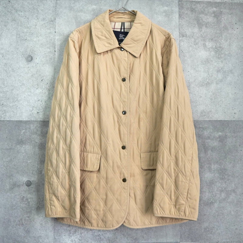 専用【正規品】BURBERRY キルティングジャケット ベージュ バーバリー キルティングジャケット ベージュ | ブランド古着を扱う