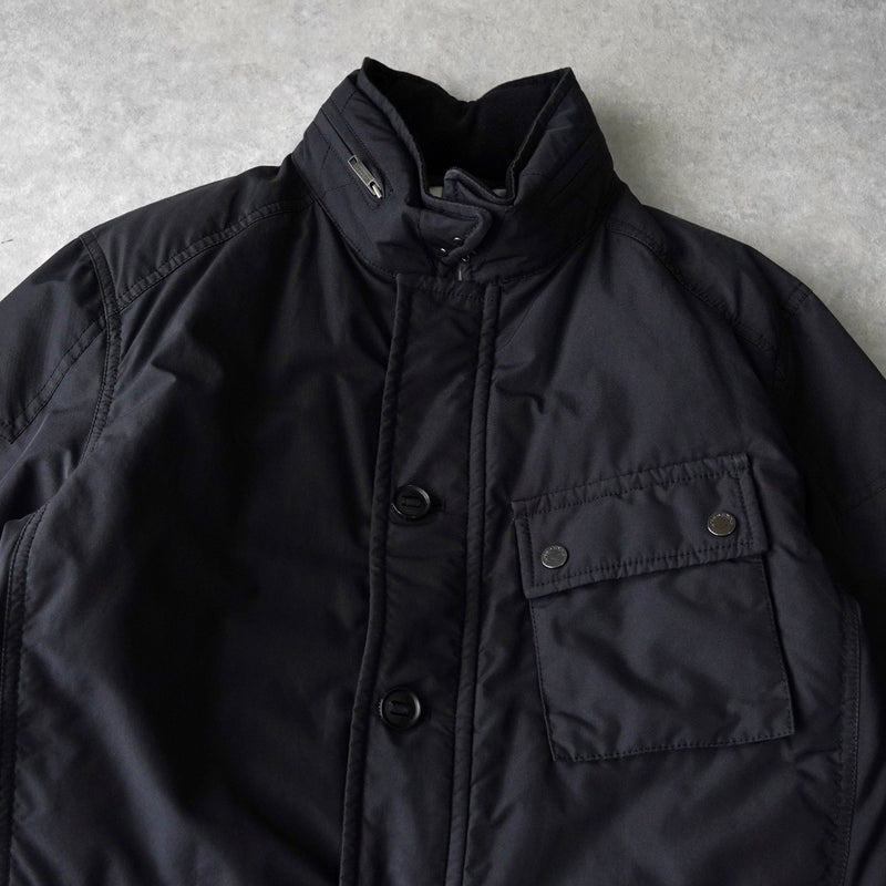 バーバリー ホースロゴ刺繍 ダウンジャケット ブラック - NEWSED