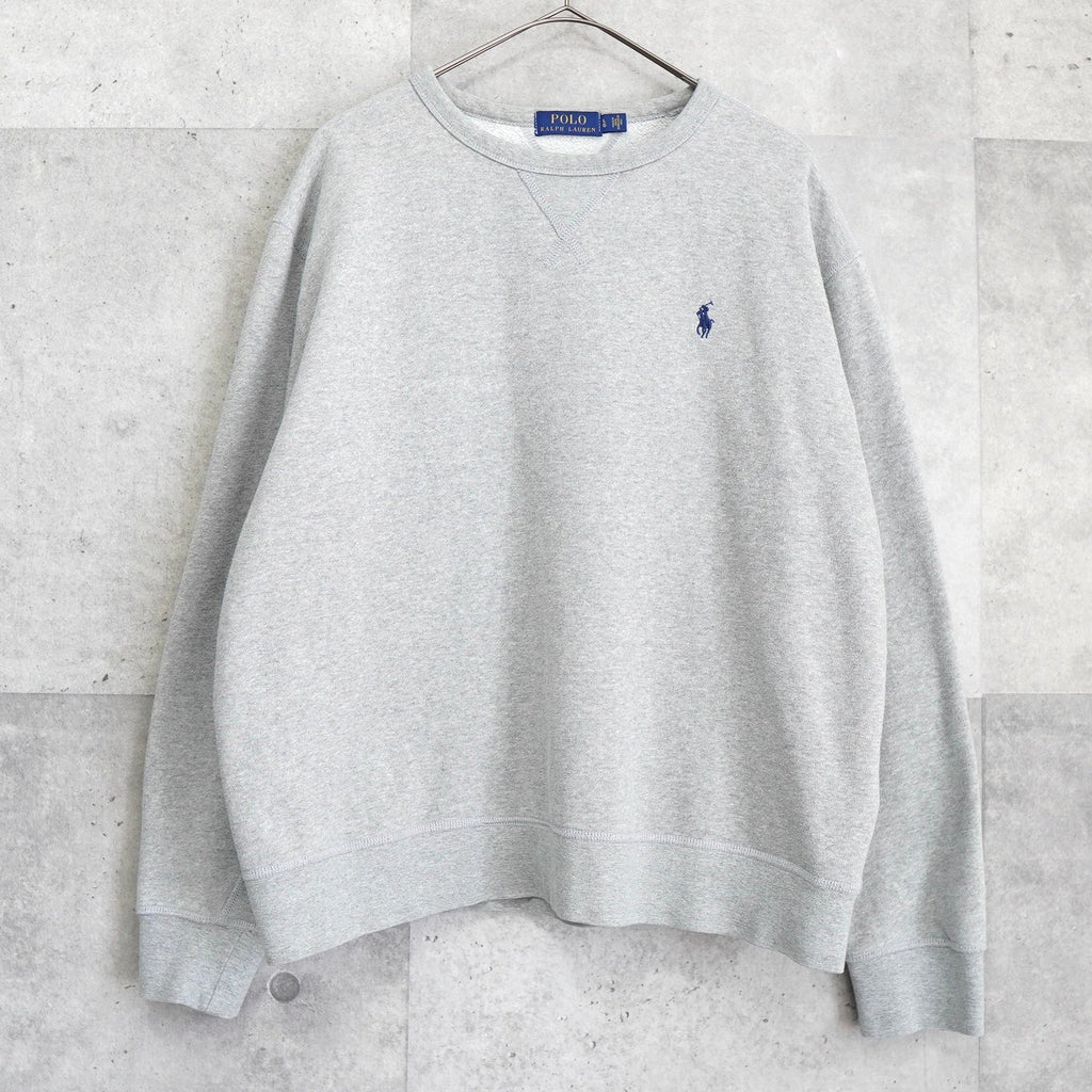 Polo Ralph Lauren 徽标刺绣灰色运动衫
