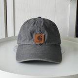 カーハート ロゴ キャップ グレー - NEWSED