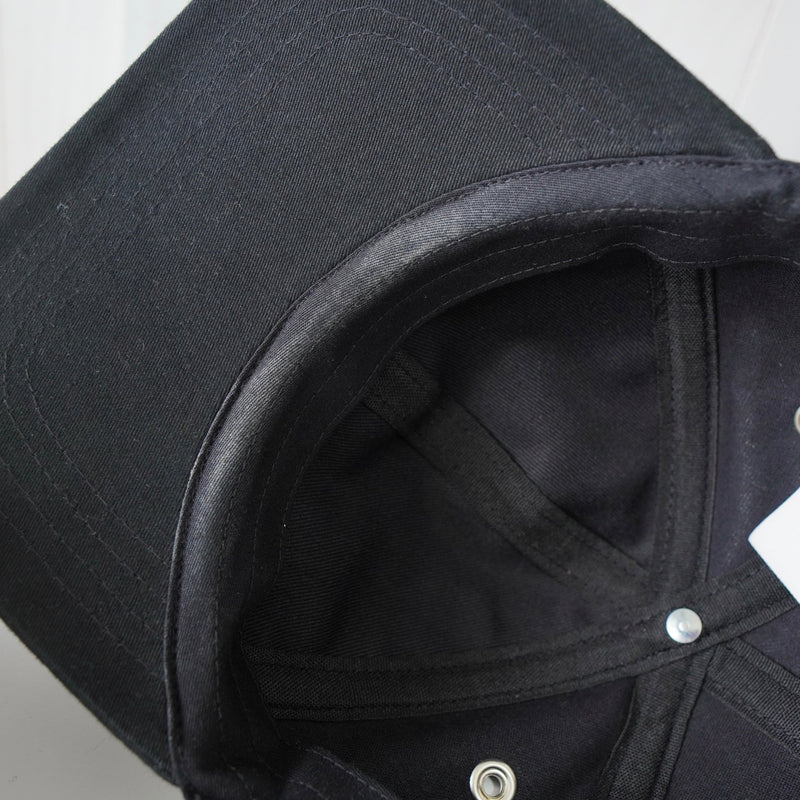 アミパリ アミ パリス ハートロゴ キャップ ブラック - NEWSED