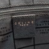 セリーヌ 馬車金具 サルキー ナイロン ハンドバッグ 自立型 ブラック - NEWSED