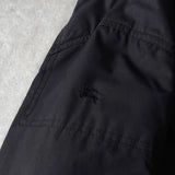 バーバリー ホースロゴ刺繍 ダウンジャケット ブラック - NEWSED