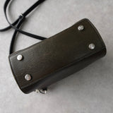 ヴィヴィアン ウエストウッド オーブ レザー ショルダーバッグ ダークブラウン - NEWSED