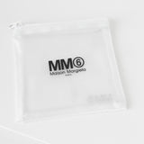 エムエムシックス メゾン マルジェラ 真鍮 ロゴ バングル ホワイト シルバー タグ付き未使用品 - NEWSED