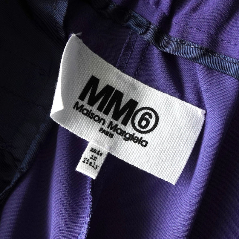 エムエムシックス メゾンマルジェラ イージー スラックス パープル レディース - NEWSED