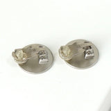 シャネル ココマーク ロゴ ラウンド イヤリング シルバー - NEWSED