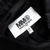 MM6 Maison Margiela Ruffle Sheer Sleeveless Blouse in Black, Unused with Tags, Women's