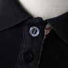 Burberry 女士黑色徽标短袖 Polo 衫