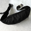 Prada Pocono Tessuto Nylon Body Bag Waist Pouch Triangle Logo Black
