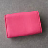 Balenciaga Paper Mini Logo Leather Compact Wallet Bi-fold Wallet Beige