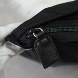 プラダ ポコノ テスート ナイロン トートバッグ トライアングルロゴ ブラック - NEWSED