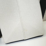 バレンシアガ デューティーフリー キャンバス / レザー チェーン ハンドバッグ ベージュ / ブラック - NEWSED