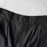 コム デ ギャルソン コットン ハーフパンツ ブラック - NEWSED