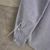 Maison Kitsune Tricolor Fox Oxford Shirt Long Sleeve Shirt Saxe Blue