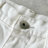 エムエムシックス メゾン マルジェラ スラッシュディティール ホワイト デニム ジーンズ - NEWSED