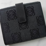 ロエベ アナグラム 二つ折り財布 ブラック - NEWSED