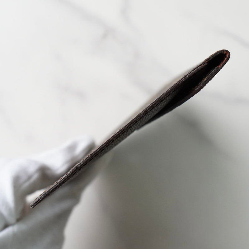 ルイヴィトン モノグラム カードケース ブラウン - NEWSED